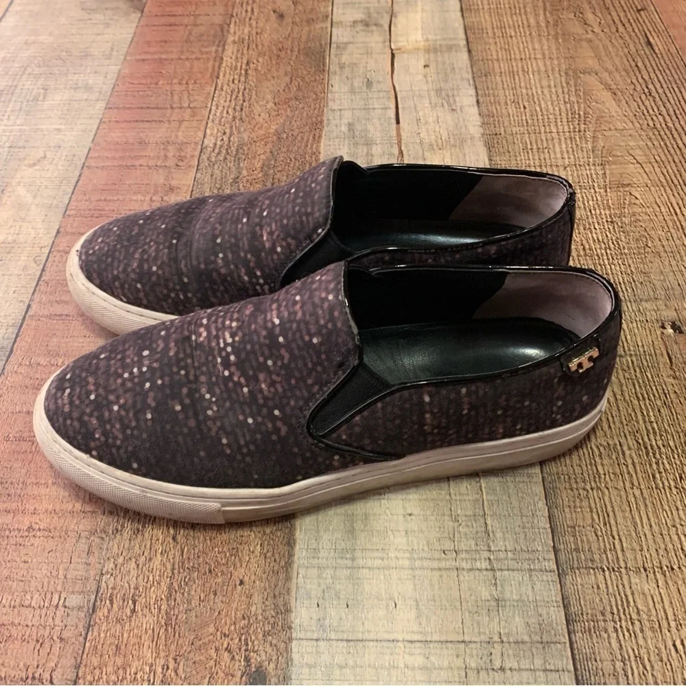 Tory Burch Holiday Flash Allover Slip-on Sneaker 8.5